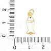 Brass Enamel Pendants KK-F938-20G-01-3