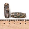 Tibetan Style dZi Beads TDZI-E004-53-3