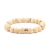 Elephant Stretch Bracelets Set for Girl Women BJEW-JB07127-3