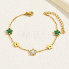 Shell Flower Link Chain Bracelets SJ0014-1