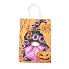 Halloween Theme Kraft Paper Gift Bags CARB-A006-01A-2