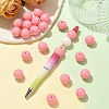 30Pcs Round Silicone Beads SIL-SZ0004-23E-5