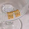 Vintage Multilayer C-Shaped 304 Stainless Steel Cuff Earrings GA4213-6