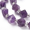 Natural Amethyst Beads Strands G-Z014-09-3