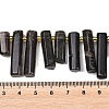 Natural Tektite Beads Strands G-F829-A08-01-4
