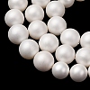 Electroplated Shell Pearl Graduated Beads Strands SH-CBA8E5B-02-3