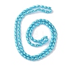 Electroplate Beads Strands X-EGLA-H104-02D-2
