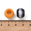 Opaque Acrylic Imitation Cat Eye Beads MACR-L016-04-3