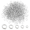 AHADERMAKER 1000Pcs 5 Styles 304 Stainless Steel Open Jump Rings STAS-GA0001-62-1