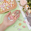 80Pcs Luminous Acrylic Beads OACR-PA0002-01-3