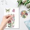 8 Sheets 8 Styles PVC Waterproof Wall Stickers DIY-WH0345-061-3