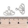 Non-Tarnish 316 Surgical Stainless Steel Charms STAS-C096-07P-3