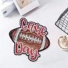 Sports Theme Sequin Embroidery Iron on/Sew on Patches PATC-GF0001-94B-7
