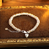 Brass Beaded Bracelets for Women FS-WGB4AEE-01-3