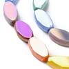 Electroplate Glass Beads Strands EGLA-C004-03-3