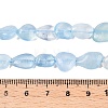 Natural Aquamarine Beads Strands G-R445-8x10-36-5