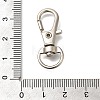 Alloy Swivel Lobster Claw Clasps FIND-H006-02P-3