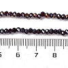Baking Electroplate Glass Beads Strands X1-DGLA-A039-J2MM-B22-4