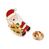 Christmas Series Golden Aolly Brooches JEWB-U004-01C-3