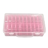 20 Slots Plastic Craft Organizer Case PW-WG35538-02-6