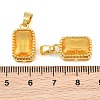 Brass & Glass Pendants GL-CBA96FD-02G-4