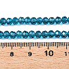 Glass Beads Strands EGLA-A044-T1mm-D27-4