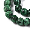 Dyed Natural White Jade Beads Strands G-T140-4mm-B08-4