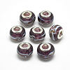 Handmade Lampwork European Beads LAMP-Q029-01C-1