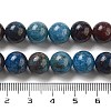 Natural Blue Opal Beads Strands G-H045-A02-8MM-02-4