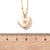 Clear Cubic Zirconia Locket Necklaces LS-NJEW-A036-01A-3