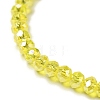 Electroplate Glass Beads Strands EGLA-R048-2mm-22-3