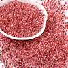 Transparent Inside Colours Glass Seed Beads X1-SEED-A032-04J-1