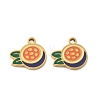 Fruit 304 Stainless Steel Enamel Pendants SA-CBA49D2-11G-10-1