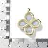 Natural Blue Lace Agate Faceted Pendants G-A308-01G-07-3