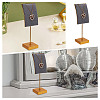 Velvet & Alloy Earrings Display Stands ODIS-WH0061-69B-5