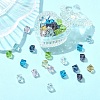 50Pcs 10 Colors Glass K9 Glass GLAA-YW0005-54-5