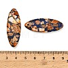 Dyed Synthetic Imperial Jasper Pendants GG-CBAA20A-09F-3