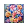 Flower DIY Diamond Painting Kit PW-WGC0831-01-5