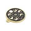 Alloy Enamel Pendants FIND-C015-02G-3