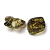 Two Tone Transparent Acrylic Beads OACR-Z041-16-3