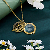 1Pc Magnifying Glass Magnetic Locket Pendant Necklaces for Women TOOL-FH0001-86-4
