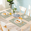 10Pcs Linen Cotton Heat Insulation Coasters AJEW-GO0005-54B-6