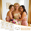 12Pcs Knot Iron Torque Bangles for Women BJEW-JOY0001-09A-6