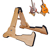 Bamboo Folding Guitar Holders AJEW-WH0481-415-1