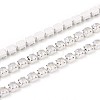 Iron Rhinestone Glass Cup Chain CH-U001-01K-2