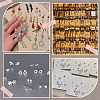 Cloth & Iron Jewelry Earring Display EDIS-WH20002-05A-5