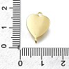 Brass Heart Links KK-K400-49G-01-3