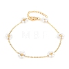 Acrylic Pearl Beads Link Bracelets SA-D001-01G-3