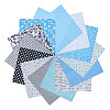 28Pcs 14 Styles Cotton Fabric DIY-TA0014-80B-3