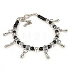 Bohemian Teardrop Alloy Charm Bracelets WG9243-1-2